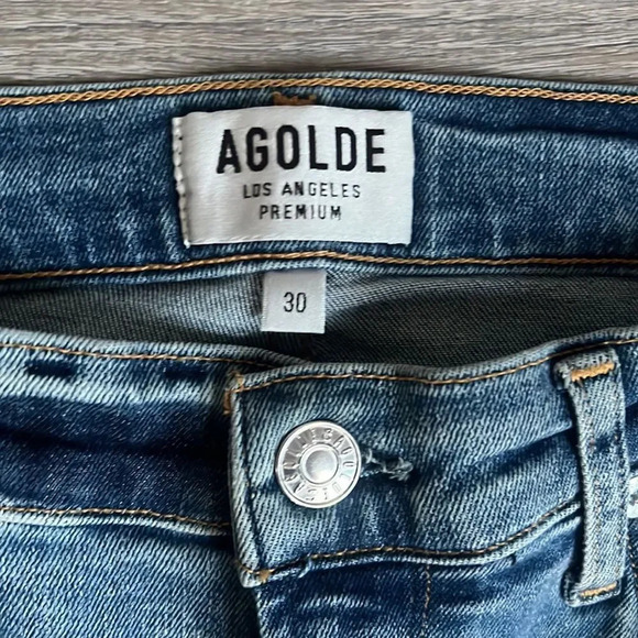 Agolde the Sophie distressed jeans - Picture 6 of 13